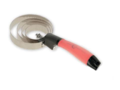 Spirál lóvakaró, zselés nyéllel Spirál lóvakaró, zselés nyéllel