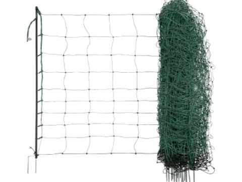 Juhháló, zöld, 50 m x 108 cm, dupla leszúró tüskével Juhháló, zöld, 50 m x 108 cm, dupla leszúró tüskével