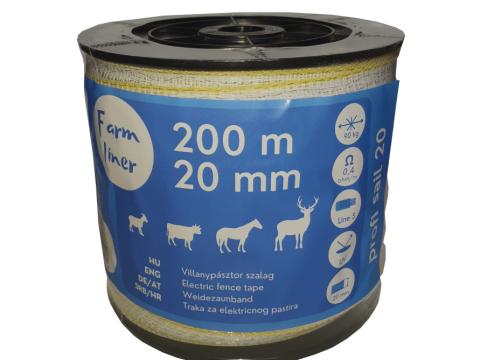 Profi Sail 20 villanypásztor szalag Profi Sail 20 villanypásztor szalag