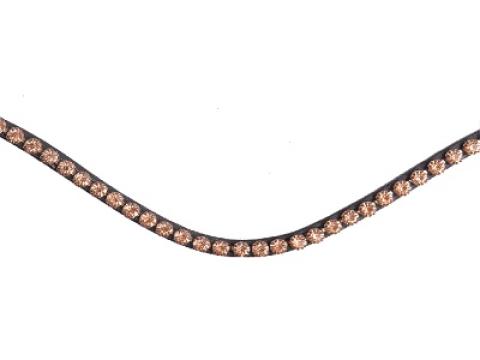 Waldhausen X-Line kantárhoz fejpánt - bronz , full Waldhausen X-Line kantárhoz fejpánt - bronz , full