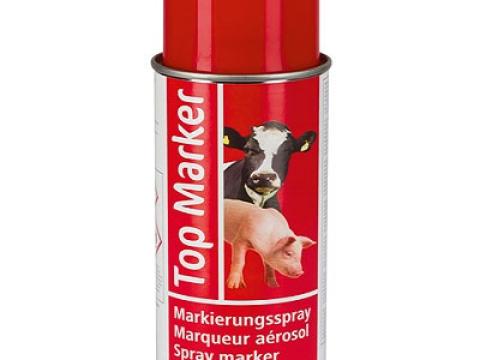 TopMarker állatjelölő spray többféle - 400 ml , piros