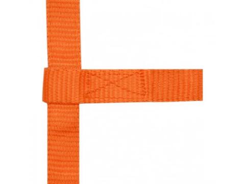 “Mini” shetland vagy shetland-csikóra való kötőfék - narancssárga