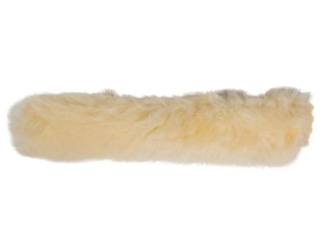 Valódi bárányszőr orr- vagy tarkóvédő - natúr Valódi bárányszőr orr- vagy tarkóvédő - natúr