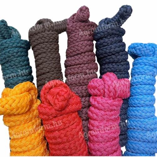 Pánikkarabíneres vezetőszár - piros