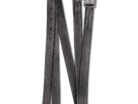 Kengyelszíj bőrből - 155 cm hosszú , sötétbarna Kengyelszíj bőrből - 155 cm hosszú , sötétbarna