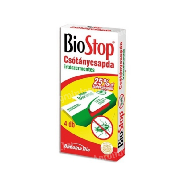 Biostop Csótánycsapda 4 db-os