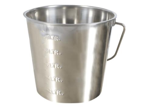 Rozsdamentes vödör 12,3 literes Rozsdamentes vödör 12,3 literes