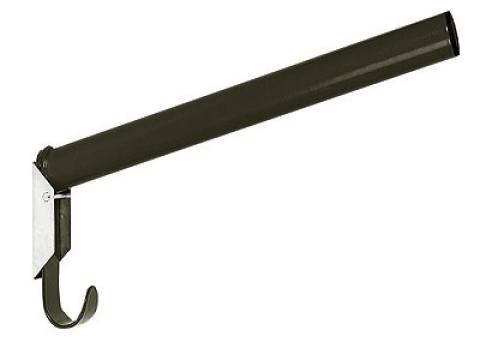 Fém nyeregtartó, lecsukható fekete Fém nyeregtartó, lecsukható fekete