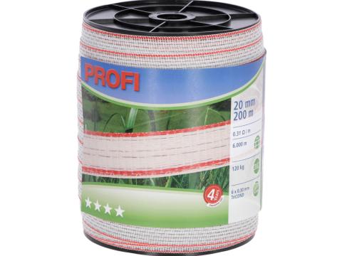 PROFI CORRAL szalag 200 m/20 mm PROFI CORRAL szalag 200 m/20 mm