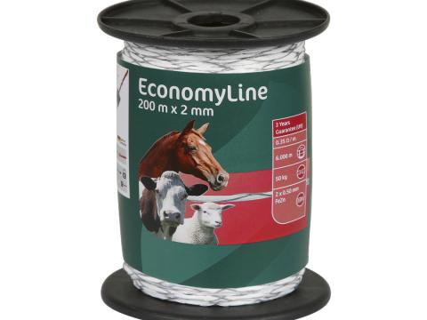 ECONOMYLINE vezeték X fonás 200 m 2X0,5 mm FEZN ECONOMYLINE vezeték X fonás 200 m 2X0,5 mm FEZN