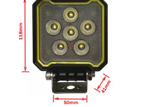 Munkalámpa LED szögletes terítő 12/24V Munkalámpa LED szögletes terítő 12/24V
