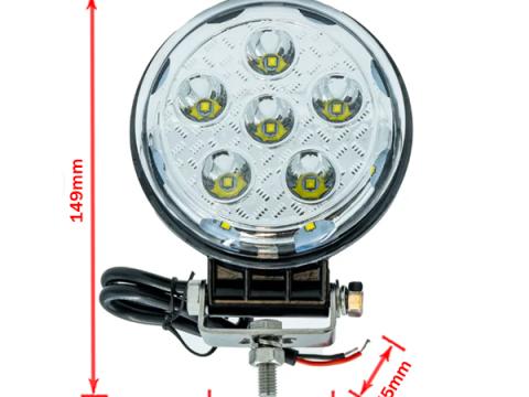 Led munkalámpa kerek kombinált fényű Led munkalámpa kerek kombinált fényű