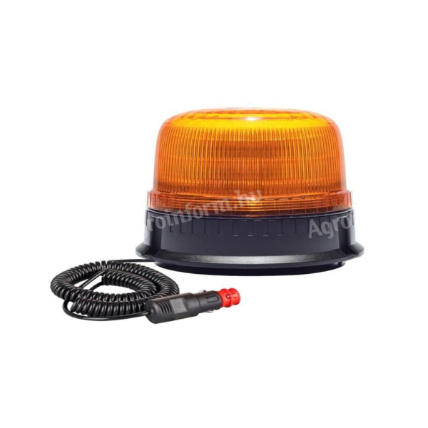 Villogólámpa sárga LED-es 12V/24V 16 LED