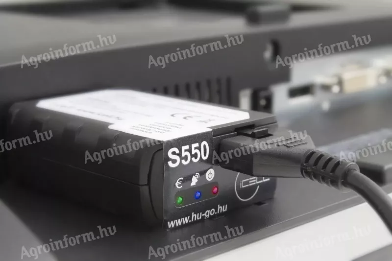 Útdíjfizetéshez fedélzeti egység  OBU S550 i-Cell