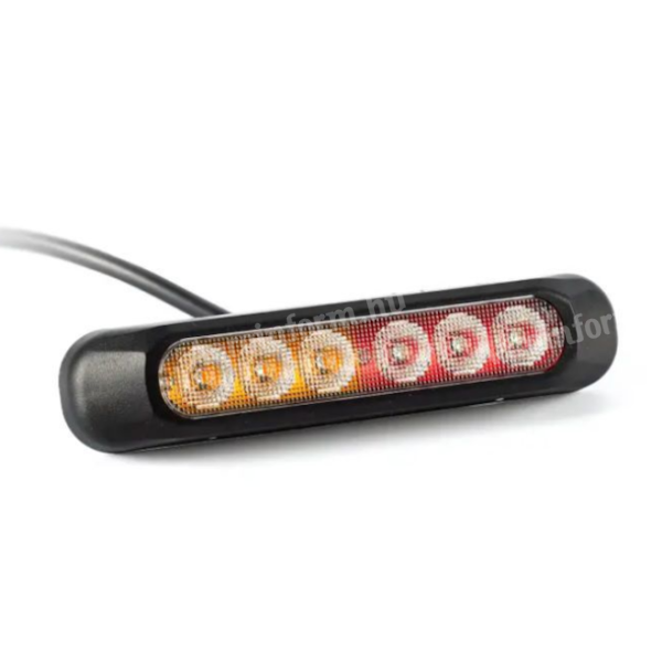Lámpa LED 3 funkciós vékony 12/24V