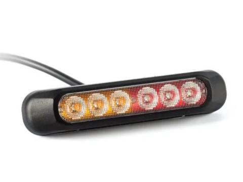 Lámpa LED 3 funkciós vékony 12/24V