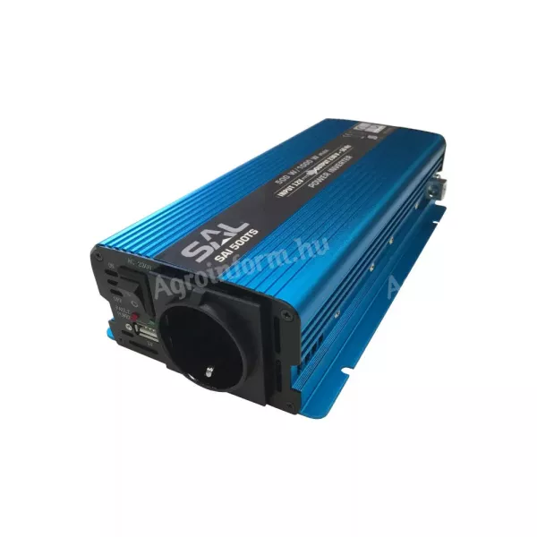 Szinuszos áramátalakító 12V-ról 220V-ra 500W