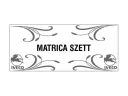 Matricaszett 4db-os oldalablakra kamion típusokkal