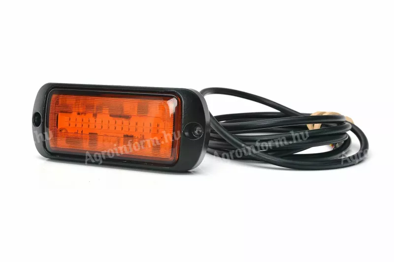 Villogó lámpa sárga kiegészítő 30LED 2 funkciós