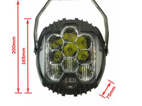 Munkalámpa LED tartóval kombinált fény 75W 12/24V Munkalámpa LED tartóval kombinált fény 75W 12/24V
