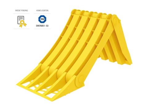 Kerékék műanyag fém betéttel összecsukható