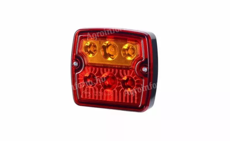 Traktor/teherautó hátsó lámpa - fék, helyzetjelző és index - LED-es