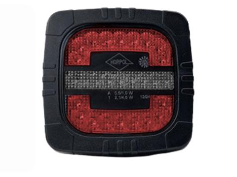 Traktor/teherautó hátsó lámpa - köd és tolatólámpa - LED-es - 12/24V Traktor/teherautó hátsó lámpa - köd és tolatólámpa - LED-es - 12/24V
