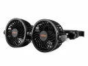 Autós ventilátor fejtámlára USB töltővel - 2 x 4 12V