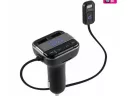 Autós telefon kihangosító Bluetooth FM modulátor MIC