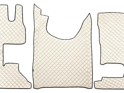 Autó szőnyeg műbőr steppelt DAF XG, XG+, XF NG, fix utasülés