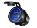 USB csatlakozó autóba szerelhető Quick Charge 3.0