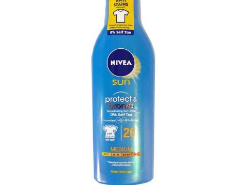 Naptej Nivea Sun Protect&Bronze SPF20+ 200ml Medium Naptej Nivea Sun Protect&Bronze SPF20+ 200ml Medium
