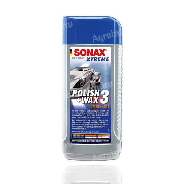 Polír és wax 3 XTREME- 250ml