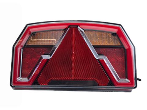 Lámpa LED 3 funkciós háromszög prizmás kábeles bal Canbus 12V