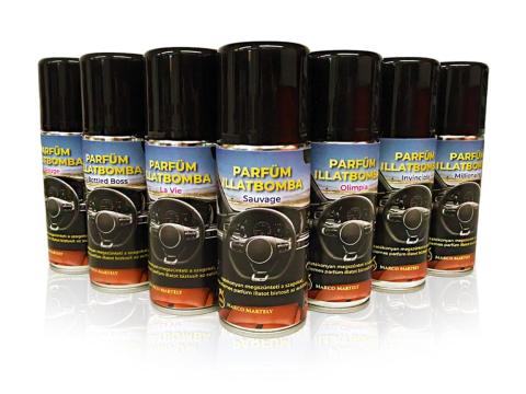 Autóillatosító parfüm illatbomba