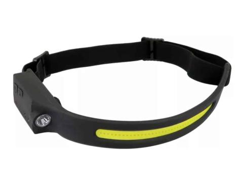 Akkumulátoros fejlámpa mozgásérzékelős 230 fokos világítás