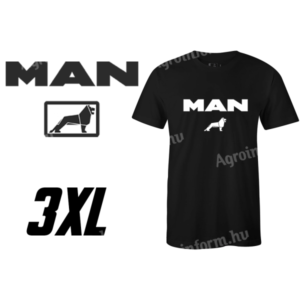 MAN póló 100% pamut