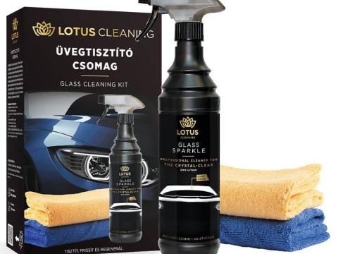 LOTUS Glass Sparkle - Üvegtisztító csomag