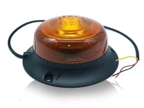 Villogólámpa sárga LED-es 12V/24V 18 LED mini