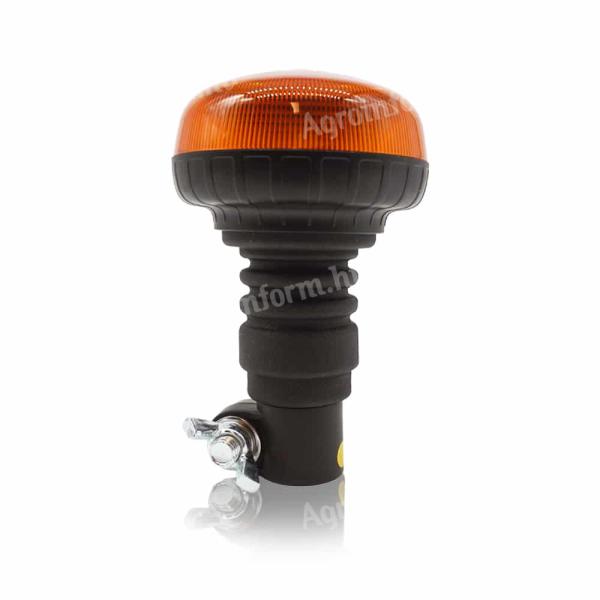 Villogólámpa sárga LED-es 12V/24V 18 LED mini