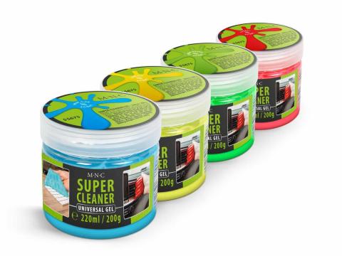 Tisztító gél műszerfalhoz billentyűzethez 200g