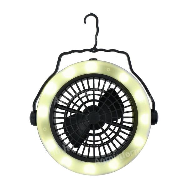 Sátorlámpa és ventilátor