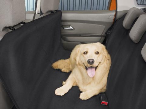 Autós ülésvédő huzat háziállatoknak fekete