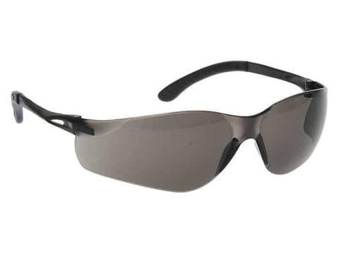 Védőszemüveg sötétített füst panorámalencsével