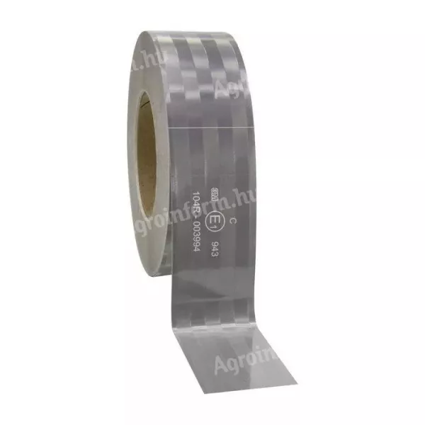 Fényvisszaverő szalag alu 5 cm széles E jelzett