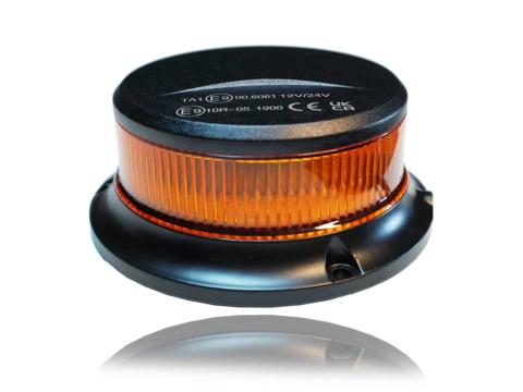 Villogó lámpa sárga LED-es 18 LED mágnestalpas Villogó lámpa sárga LED-es 18 LED mágnestalpas