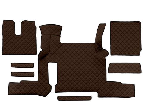 Autós szőnyeg műbőr steppelt MAN TGX Automata (2018-2020) - Két fiókos Autós szőnyeg műbőr steppelt MAN TGX Automata (2018-2020) - Két fiókos