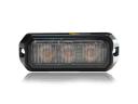 Villogólámpa kiegészítő 3LED sárga 12/24V 26 funkciós