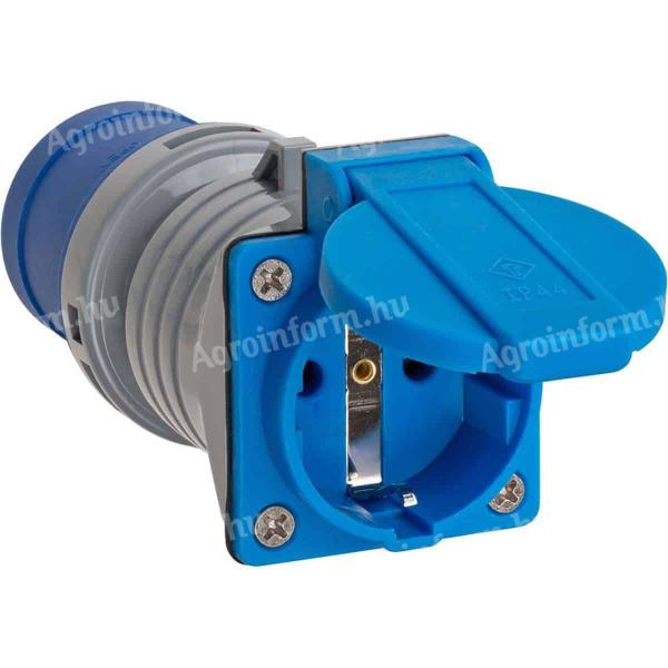 Elektromos adapter Perilex 3 tűs dugóról 230 V-os aljzatra