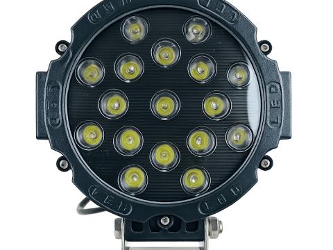 Távolsági fényszóró Led-es kör 51W fehér